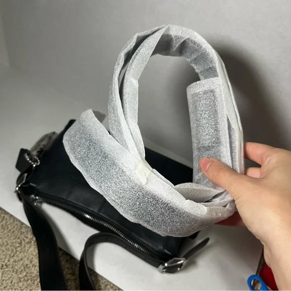 Coachtopia CAO22 Alter/Ego Small Shoulder Bag Checkerboard Upcrafted Leather - Picture 8 of 9